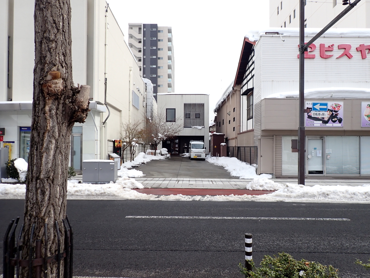 〔七日町写真〕2022年２月25日撮影