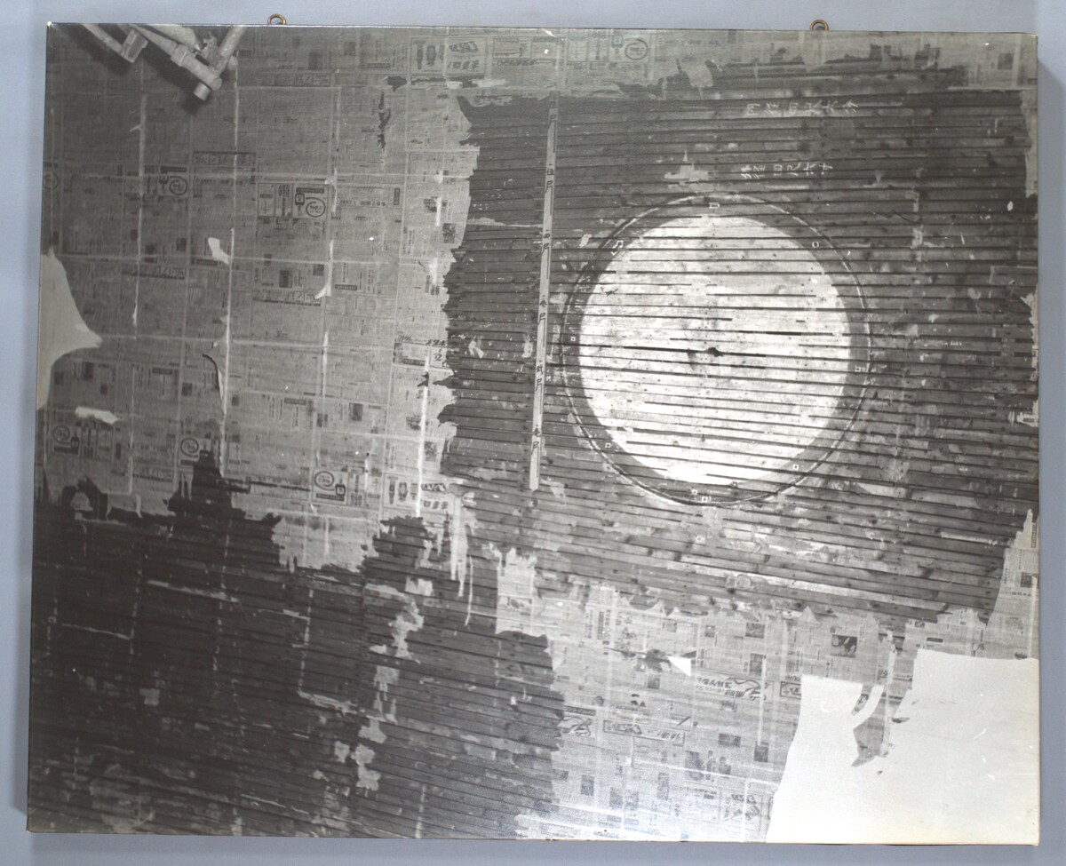 〔写真〕旧済生館本館　解体工事中　二階天井