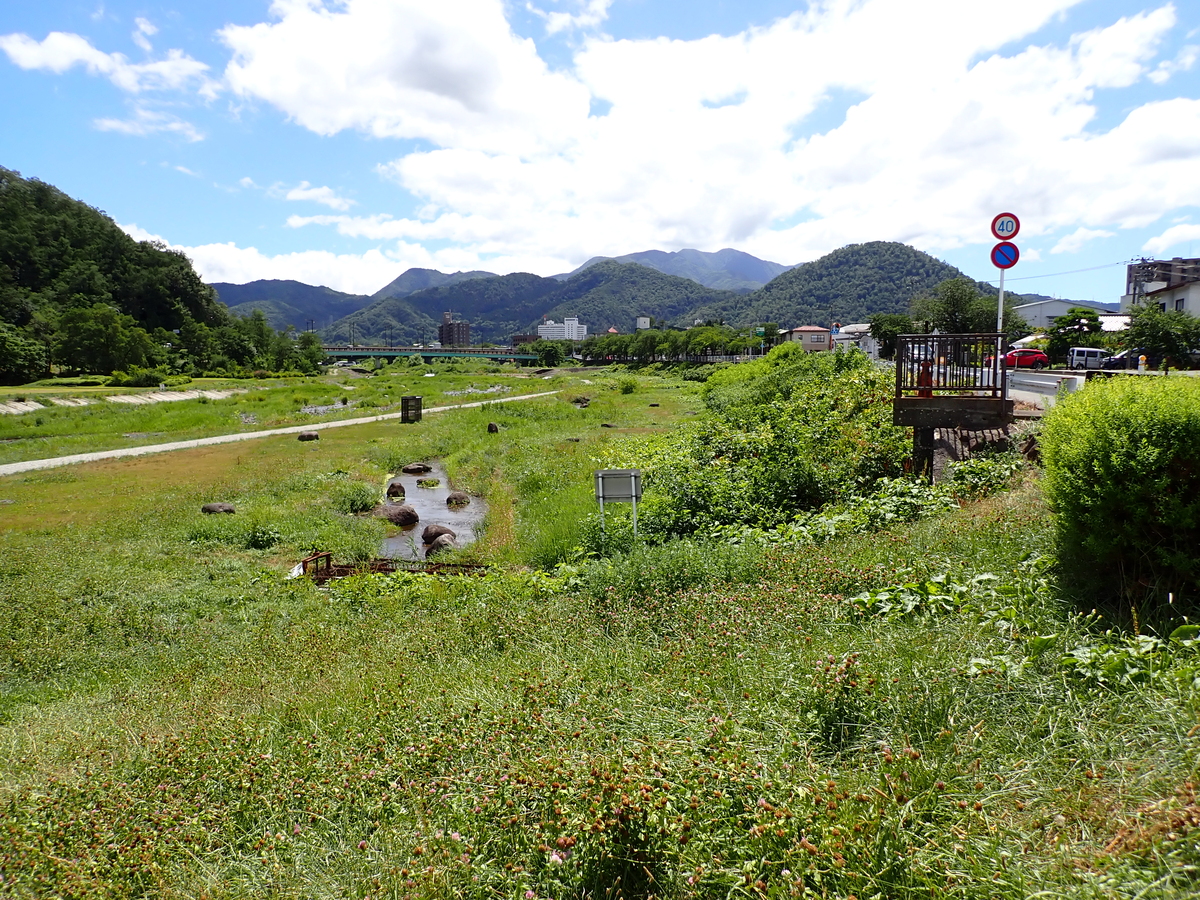 〔山形五堰写真〕宮町堰旧取水口